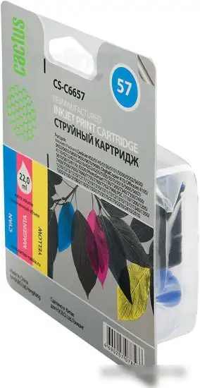 Картридж CACTUS CS-C6657 – фото товара