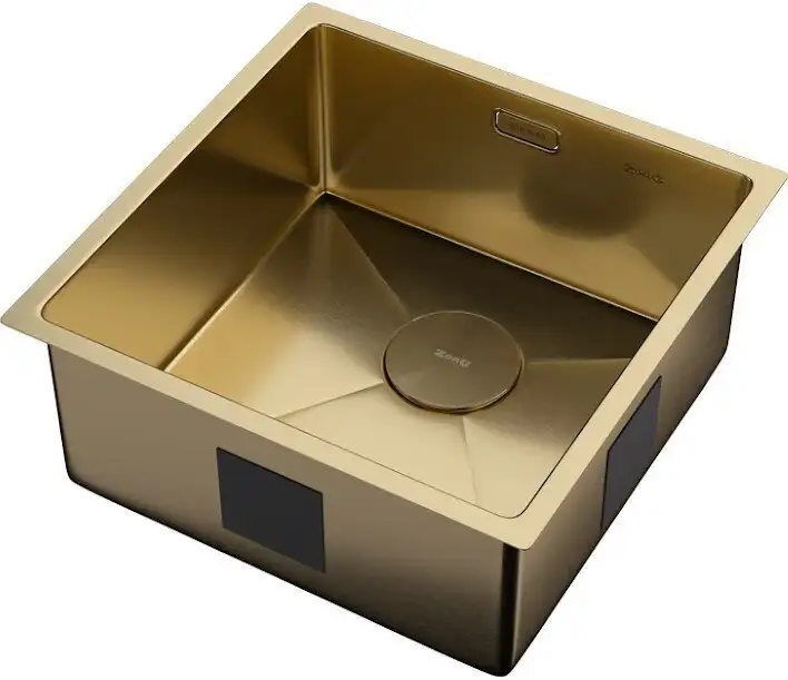 Кухонная мойка ZorG Zerox 44 U / IF PVD Gold - фото товара
