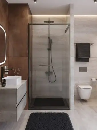 Душевая дверь Cezares LUX-B-FS-1-80-C-GM - изображение в каталоге