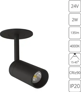 Подсветка для мебели Arte Lamp Presto A6186PL-1BK – изображение в каталоге