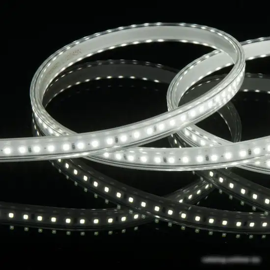 Светодиодная лента Elektrostandard 220V 14.4W 120Led 2835 IP65 6500 холодный белый a053640 – фото товара