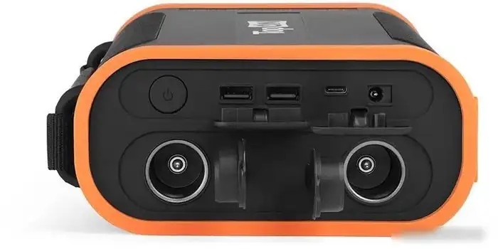 Портативная зарядная станция TopON TOP-X100 (черный/оранжевый) – фото товара