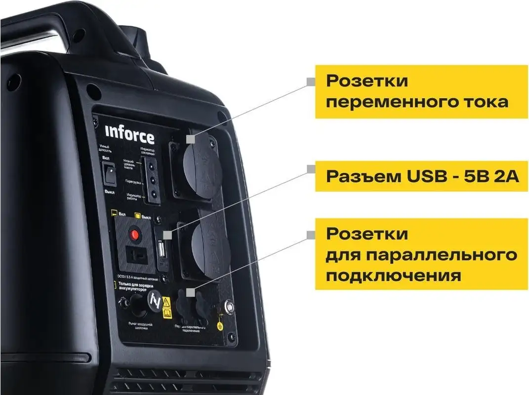 Бензиновый генератор Inforce IGC 2000 – фото товара