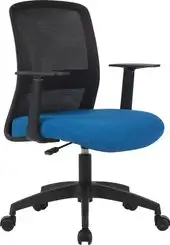 Офисное кресло CACTUS CS-MC333-BKBL (черный/темно-синий)