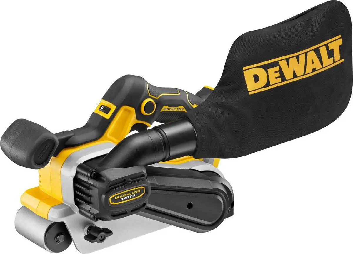 Ленточная шлифмашина DeWalt DCW220NT (без АКБ, кейс) – фото товара