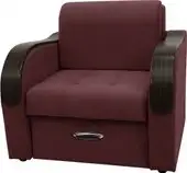 Кресло Сириус Лидер-1 ППУ 105x110 (Eva 15 велюр темно-бордовый) – изображение в каталоге