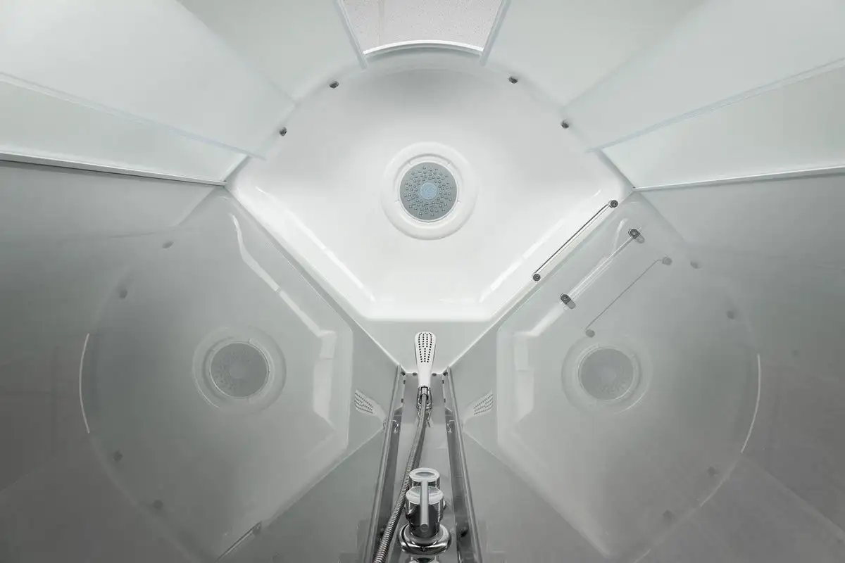 Душевая кабина Saniteco SNT-86 90х90 (серый/матовое стекло) - фото товара