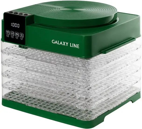 Сушилка для овощей и фруктов Galaxy Line GL2630 (зеленый) - фото товара