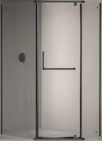 Душевой уголок RGW PA-091-B 35089102-14 120x100 (черный/прозрачное стекло) - изображение в каталоге