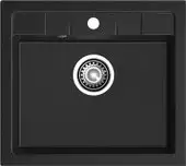 Кухонная мойка GranFest Quadro 561 (черный)