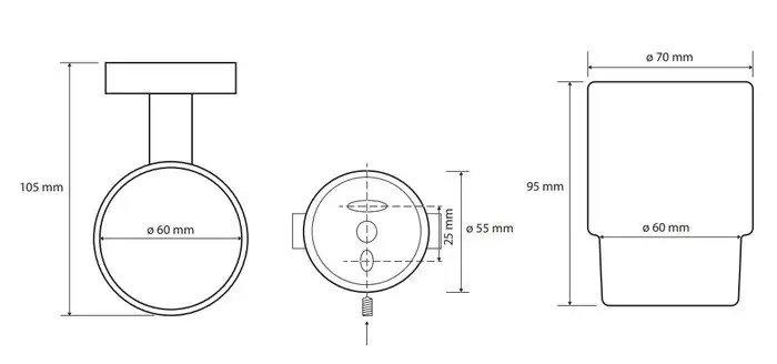 Стакан для зубной щетки и пасты Bemeta Neo 104110015 – фото товара