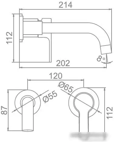 Смеситель Ledeme L1003-1 - фото товара