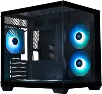 Корпус XASTRA QW400M 5ARGB-FC-C6-AC QW400M-2FA24A-1FC12A-C6-AC (черный) – изображение в каталоге