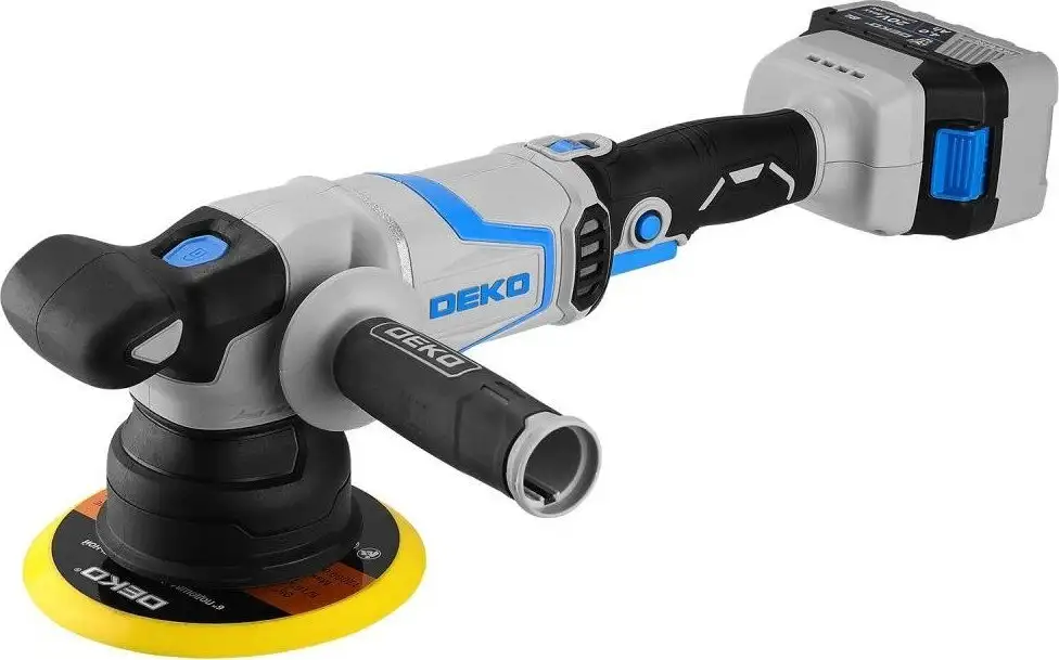 Полировальная машина Deko KDCP20DA PRO 081-1029 (с 1-им АКБ) – фото товара