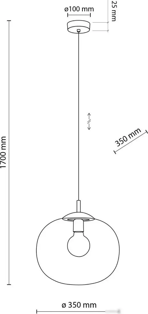Подвесная люстра TK Lighting Vibe 4818 – фото товара