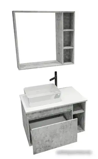 Grossman Шкаф с зеркалом Фалькон 80 208003 – фото товара