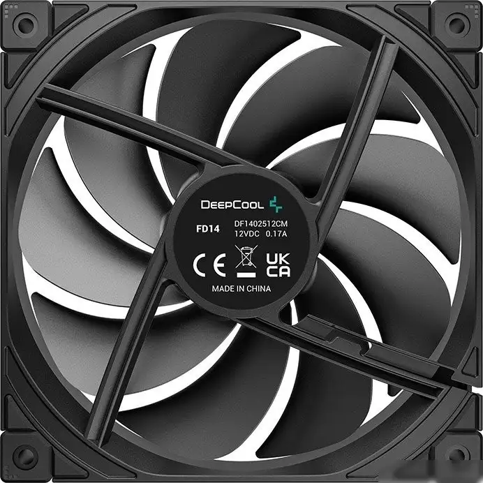 Комплект вентиляторов для корпуса DeepCool FD14-3 IN 1 R-FD14-BKNPN3-G – фото товара