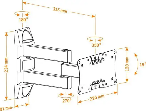 Кронштейн Holder LCDS-5065 – фото товара