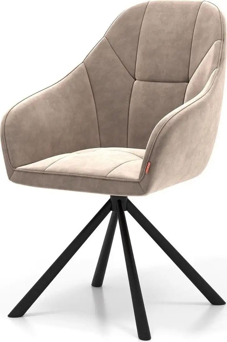 Стул Памир Босс F08 поворотный (бежевый/черная опора)