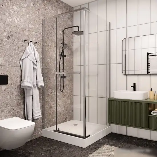 Душевой уголок Cerutti Spa Mimi ZQ91T 90x90 - фото товара