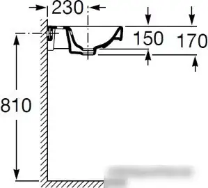Умывальник Roca Debba 50x42 [32799600Y] - фото товара