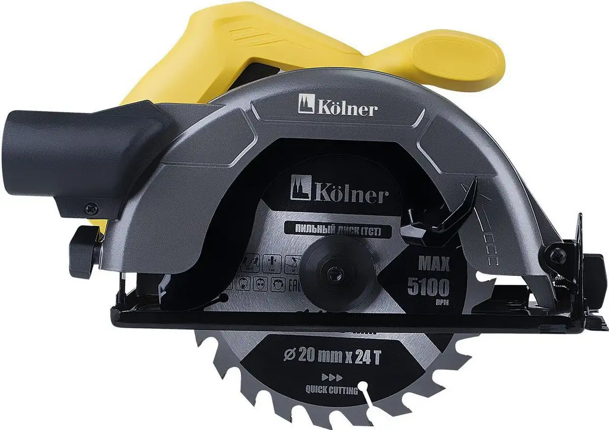 Дисковая (циркулярная) пила Kolner KCS 165/1200 – фото товара