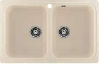 Кухонная мойка Gerhans C02 (бежевый) - изображение в каталоге