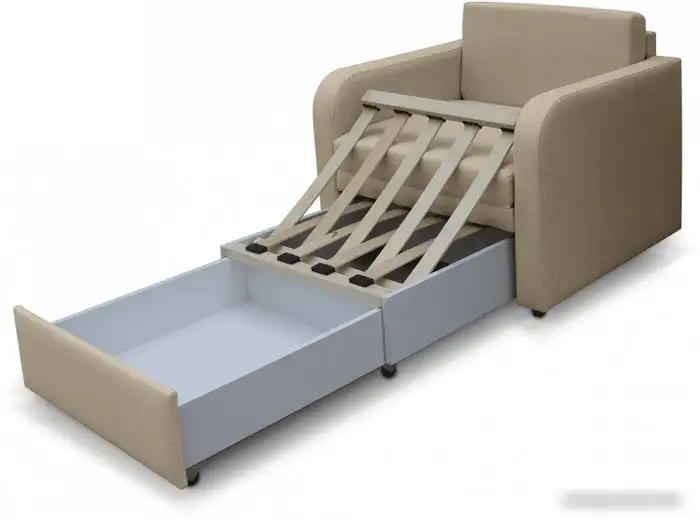 Кресло-кровать Brioli КК Пино Т (J2/бежевый) – фото товара