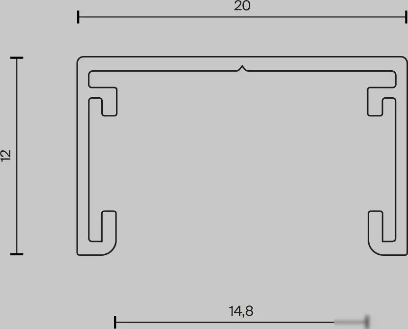 Шинопровод Maytoni Technical Busbar trunkings Basity TRX172-111B – фото товара