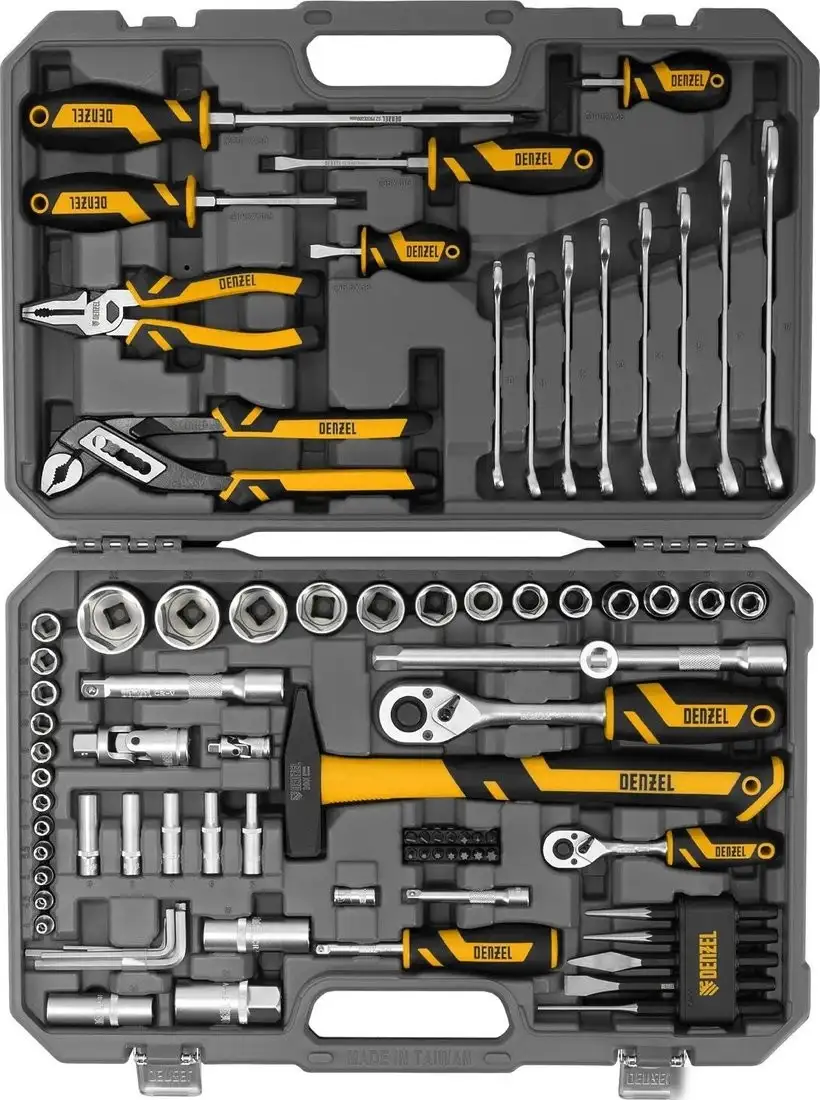 Набор домашнего мастера Denzel 15802 (84 предмета) – фото товара