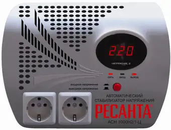 Стабилизатор напряжения Ресанта LUX АСН-1000Н2/1-Ц – изображение в каталоге
