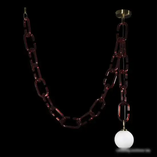 Подвесная люстра LOFT IT Chain 10128C Red – фото товара