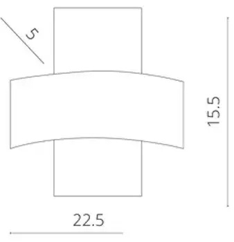 Бра Arte Lamp Dafur A1444AP-1WH – фото товара