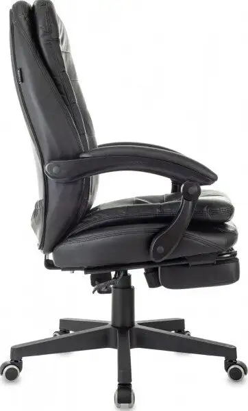 Офисное кресло Бюрократ T-9950MSG-F (черный, экокожа) – фото товара