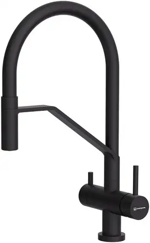 Смеситель Omoikiri Akeno-GB (графит/черный) - изображение в каталоге