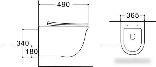 Унитаз Aquatek Классик AQ1112-00 - фото товара