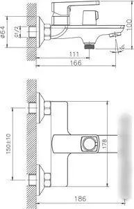 Смеситель Haiba HB60176 (хром) - фото товара