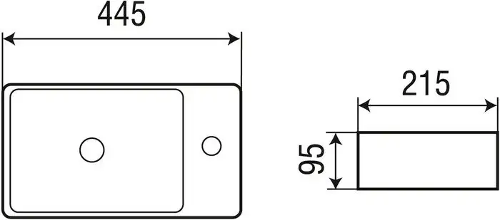 Умывальник WeltWasser Aisbach 5112 - фото товара