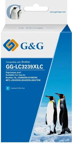 Картридж G&G GG-LC3239XLC (аналог Brother LC3239XLC) – изображение в каталоге