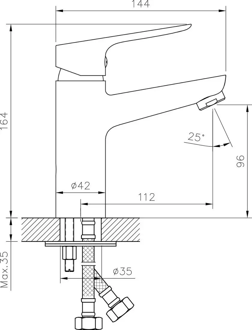 Смеситель Lauter Sun 21СК506С - фото товара