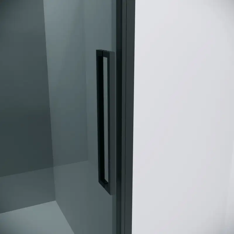 Душевая дверь Grossman Cosmo 100x195 100.K33.02.100.21.10 (черный матовый/стекло тонированное) - фото товара