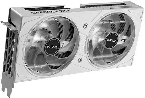 Видеокарта KFA2 GeForce RTX 5060 Ti EX White 2X 8GB 56ISN8MDCSBK – фото товара