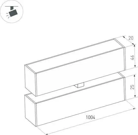 Линейный светильник Arlight Mag-25 034243 – фото товара