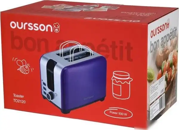 Тостер Oursson TS2120/OR – фото товара