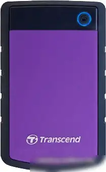 Внешний жесткий диск Transcend StoreJet 25H3P 1TB (TS1TSJ25H3P) – фото товара