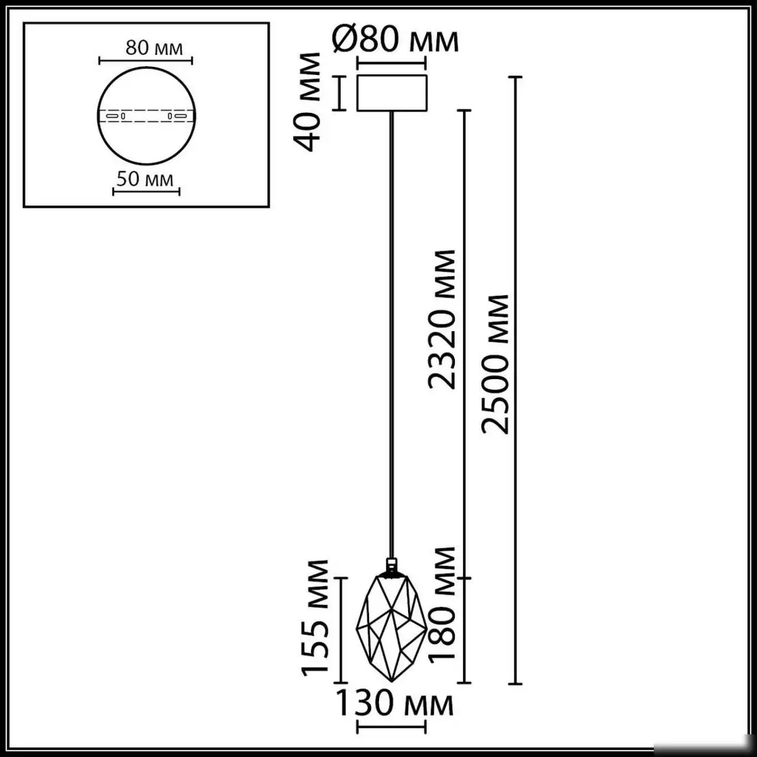 Подвесная люстра Odeon Light Gemme 7113/4LB – фото товара