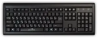 Клавиатура Oklick 120 M Standard Keyboard Black – изображение в каталоге