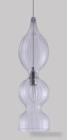Подвесная люстра Crystal Lux Iris SP1 B Transparent – фото товара