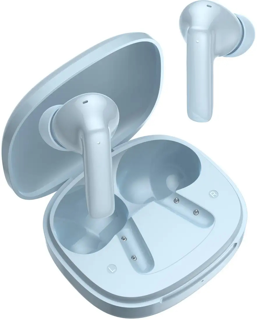 Наушники QCY T13 Pro (голубой) – фото товара