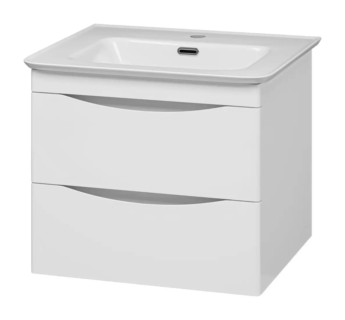 Misty Тумба под умывальник Мираж 60 П-Мир-01060-011П2Я – фото товара